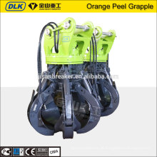 Für 17-23ton Hydraulische Orange Peel Grab, Hydraulische Rotation Bagger Greifen Eimer, Schrott greifen